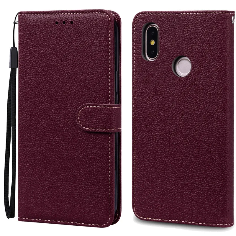 Luxury Leather Wallet Flip Case - Elegant Protective Cover