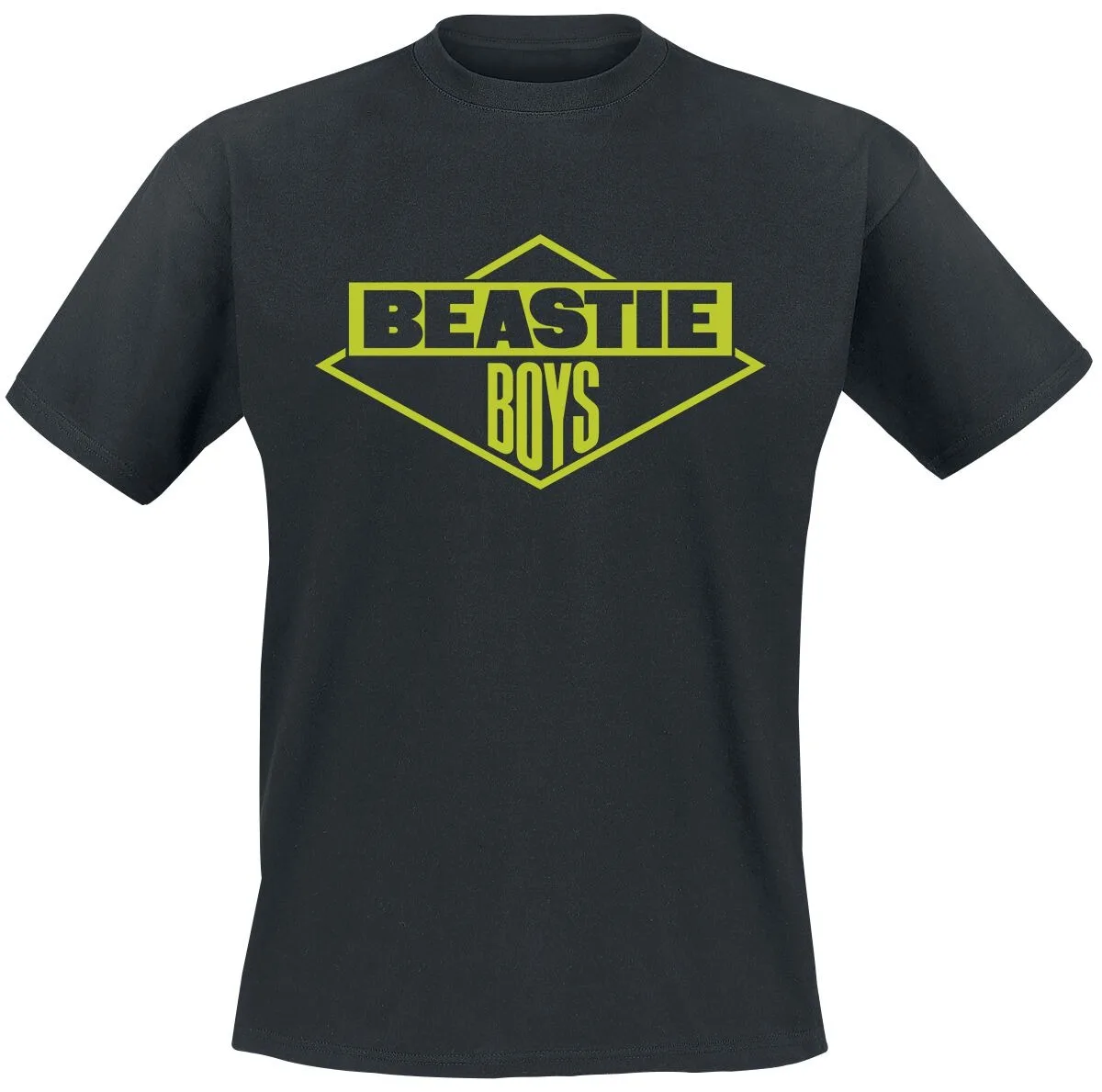 Beastie Boys Klassisches Logo-inspiriertes Baumwoll-T-Shirt Minimalistisches Retro Hip-Hop Streetwear T-Shirt