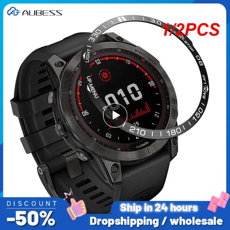 

1/2 шт., кольца из нержавеющей стали для Garmin Fenix7 7X 7S
