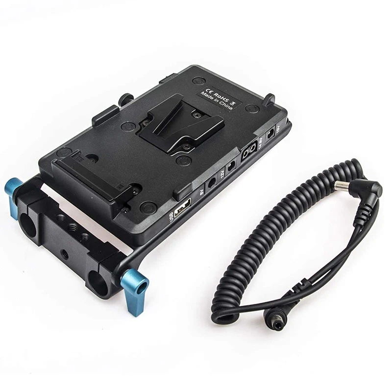 

WY-VG1 FOTGA V-Lock D-Tap адаптер для аккумуляторной пластины V Mount Plate для широковещательной SLR HD-камеры со стандартным пружинным проводом