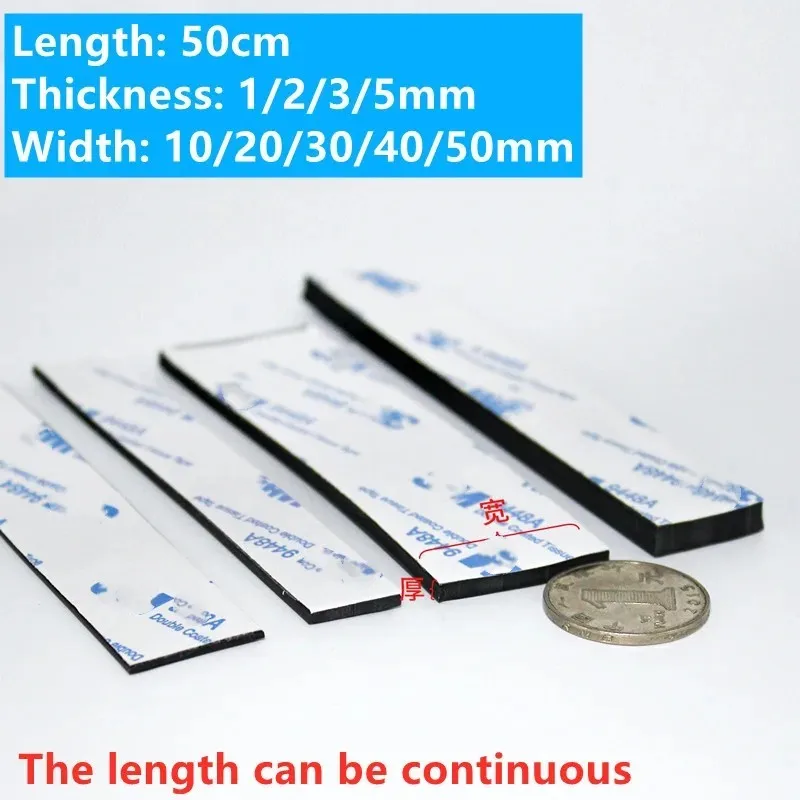 Silicone Rubber Strip Adhesive Flat Seal Gasket Anti-skid Shock Absorption High Temperature Resistant Sealing Strip door seal strip,sealing strip tape,window seal strip,sealing tape,sealing strip,rubber seal strip,rubber door weatherstripping,door weatherstripping,silicone seal strip,rubber gasket panel