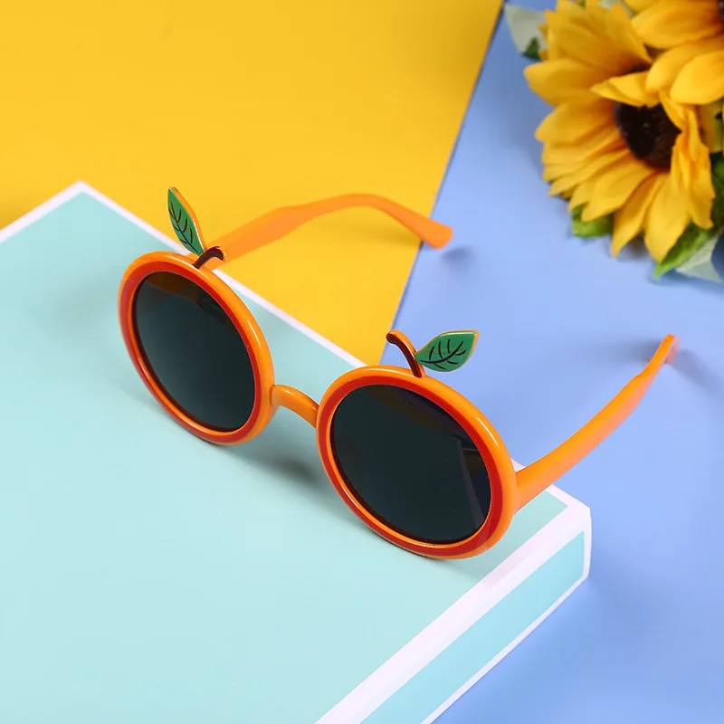 Niedliche orangefarbene Sonnenbrille, kreative Hawaii-Stranddekoration, fruchtförmige Sonnenbrille, lustige Party-Foto-Requisiten, UV400-Sonnenbrille – Detail 8