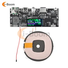  QC3.0 QC4.0 Dual USB 5A PD Fast Charging Module 18650 DIY Mobile Power Wireless Fast Charging With Protection LED Display 