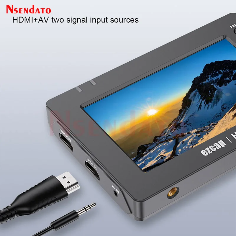 Ezcap277 HDDigi HDMI USB2.0 Recorder Video Game capture Card Box Support playback Micro SD card USB flash For live Streaming