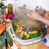 Beautiful 5 in 1 Electric Skillet - Expandable up to 7 Qt with Glass Lid, White Icing by Drew Barrymore 6