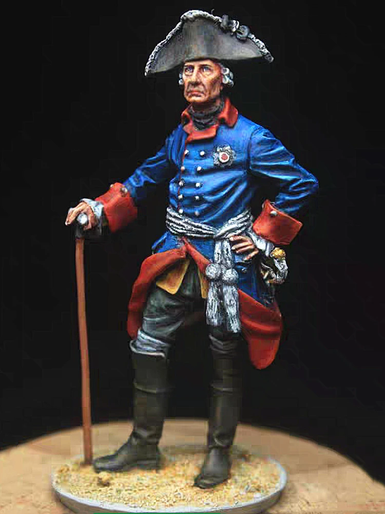 グレートメタル英国の兵士の置物キングオブプロシアホーム