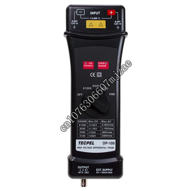 

TECPEL DP-100 Differential oscilloscope Probe