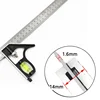 Horizontal movable stainless steel mobile combination angle ruler civil engineering measurement tool 300MM adjustable ruler 5