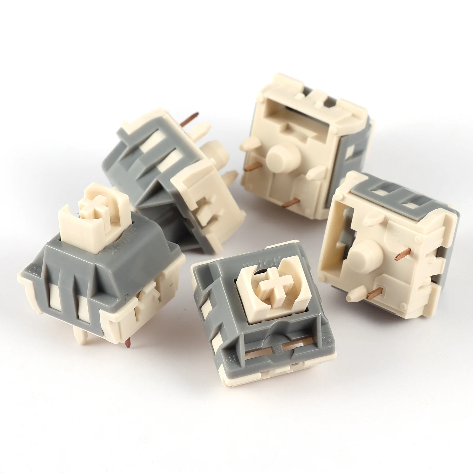 Interruptor Linear Semi-silencioso de Jwick com Mola Chapeada a Ouro 62g Pinos Jwk Interruptor de Caixa Silencioso Rgb Chaves Compatíveis - Imagem 5