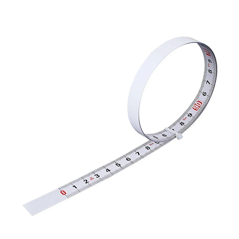 Self-Adhesive Measuring Tape Stainless Steel Workbench Ruler Adhesive Backed Tape Measure Metric Scale Rust-Proof Durable Ruler images - 6