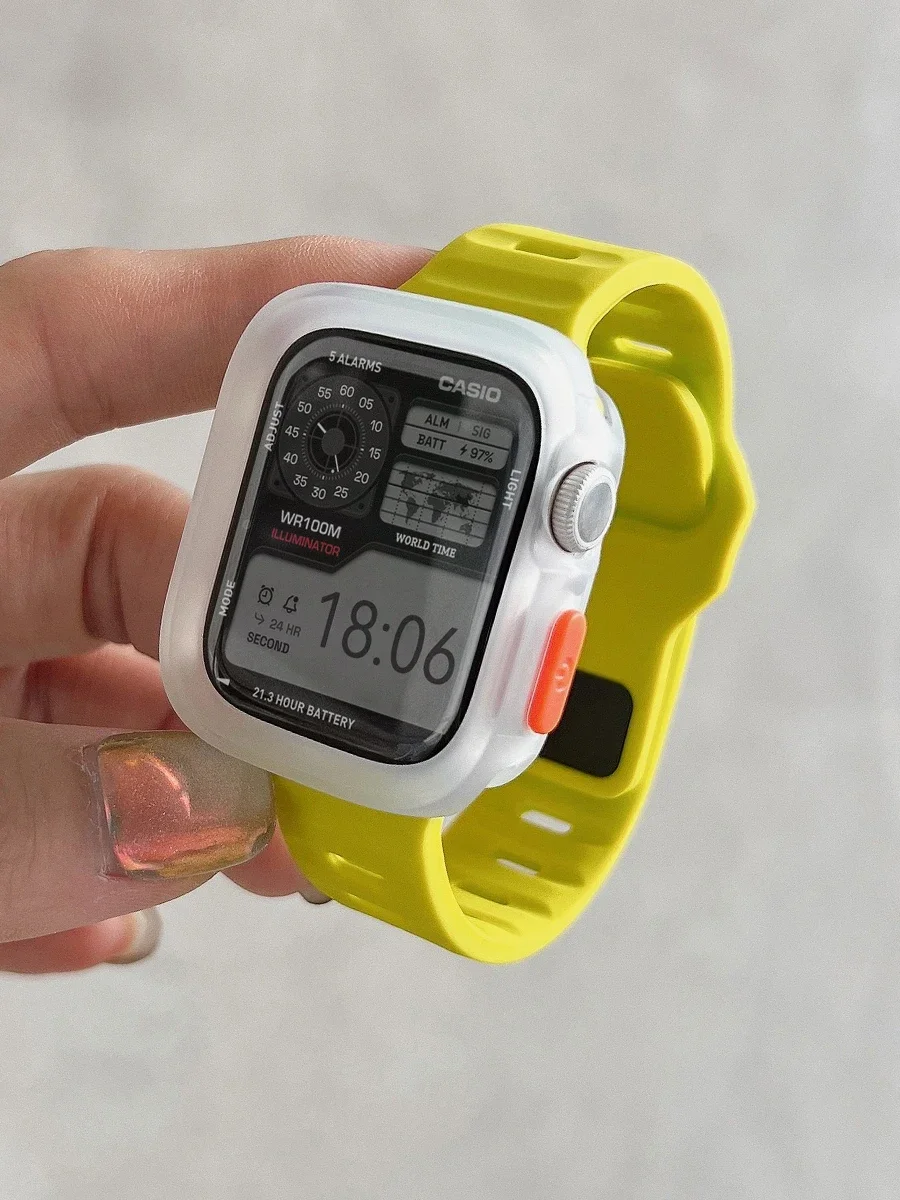 Premium Silicone Case and Strap Combo
