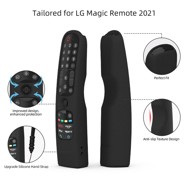 Sikai Silicone Védő Távirányító Borítói Az Lg Intelligens Tv An-Mr21-Hez Oled Magic Remote-Hez Egy Mr21Ga C1 Remote Tokhoz - Image 3