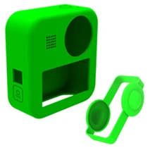 

1PCS Soft Silicone Protective Housing Case Compatible For GoPro MAX 360 Sports Camera Professional Protective Dome Lens Parts