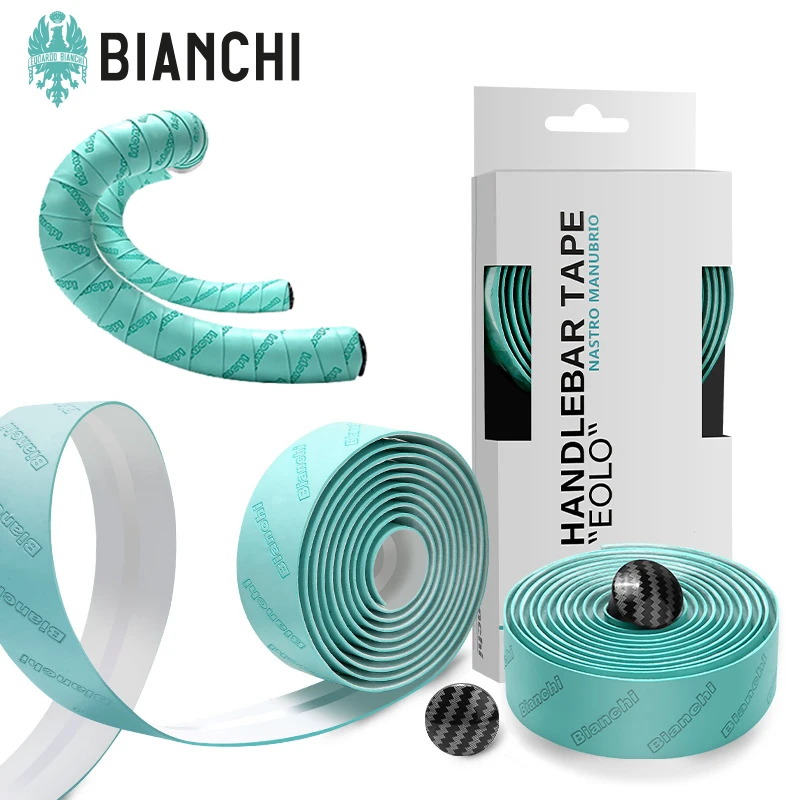 Anti-slip Road Bike Handlebar Tape 1 Pair PU + EVA Anti-Vibratio Bicycle Tape With 2 Bar Plug Road Bike Cycling Equipment bike handlebar tape