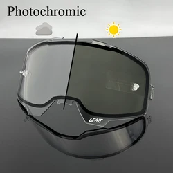 Enhanced Motorcycle Goggles Replacement Lenses - Transparent Mirror Finish (Photochromic lens)