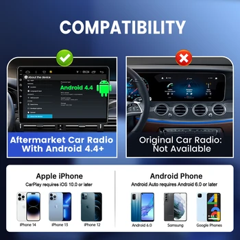 CarlinKit USB Wired/Wireless CarPlay Adapter Wireless Android Auto AI Box Mirrorlink Bluetooth Auto Connect For Android Car Radio For Youtube Netflix Google Map Android Aftermarket Car Screen 2