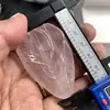 5.5cm Natural Crystal Rose Quartz Hand Source of Life Healing Stone Yoni Christmas Gift Collection Reiki Home Decoration Crafts 6