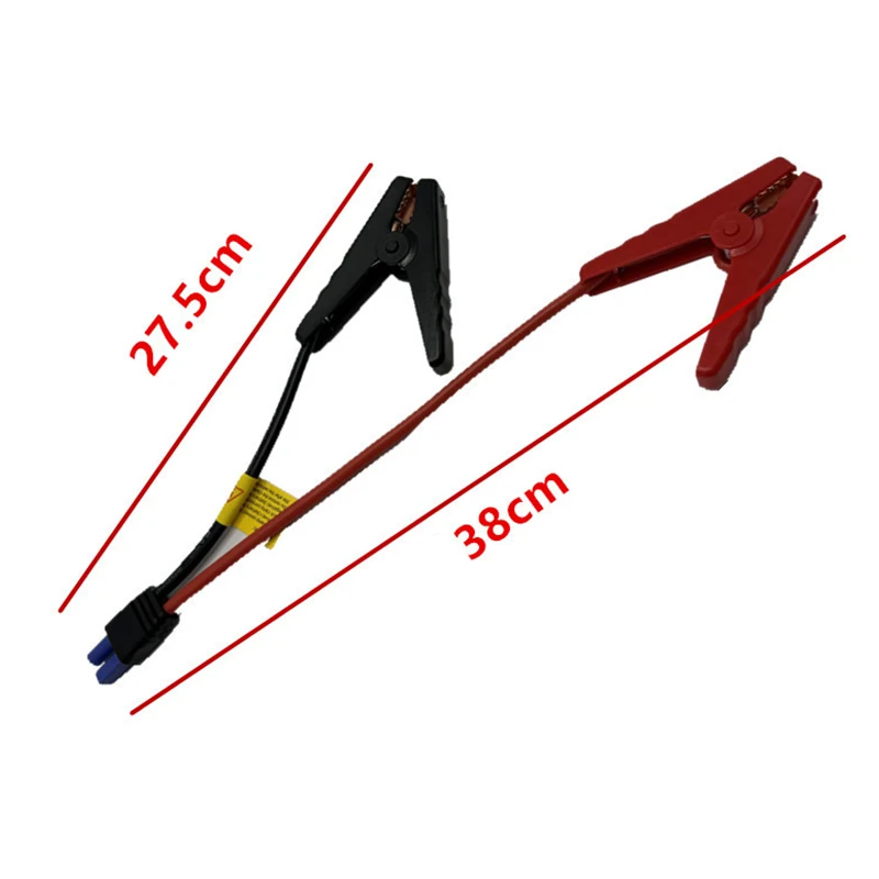 Jump Starter 1 Piece Alligator Clip Starting Device Emergency Battery Jump Cable Clamps For Car 12V With EC5 Plug Connector car battery connectors