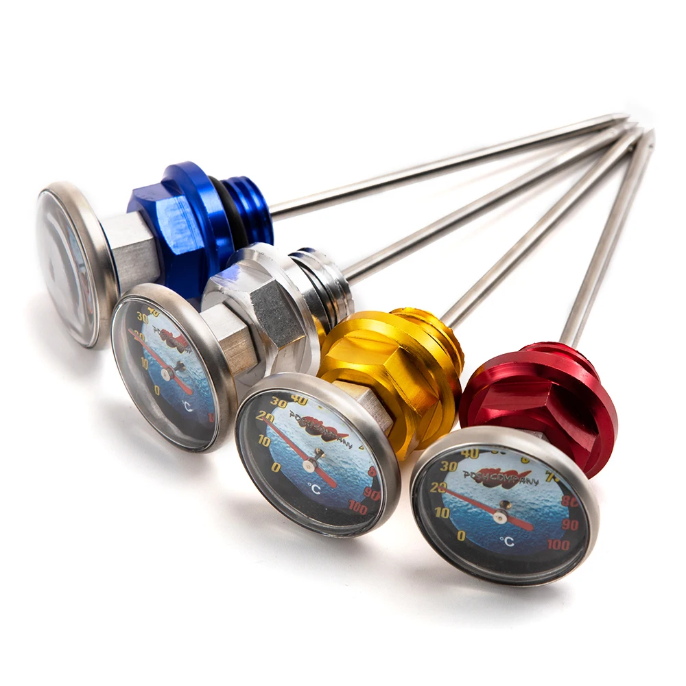 

Motorcycle Oil Dipstick Temperature for 125cc Motocross Motorbike Oil Dipstick Aluminum Alloy