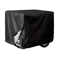 Waterproof Universal Portable Generator Cover - Heavy - Duty Protection for Large Generators (32”L x 24”W x 24”H) (210D - Black)