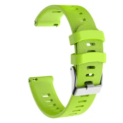 Versatile Music Smart Watch Band - 20MM Unisex Bracelet Wrist Strap - Quick Release 20mm (Lime green)