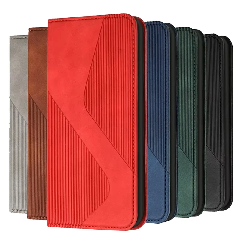 Magnetic Leather Flip Stand Wallet Phone Case Cover
