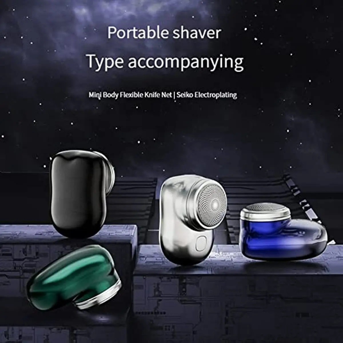 Nuovo rasoio elettrico portatile IPX7 macchina da barba impermeabile Wet  Dry doppio uso Mini rasoio tascabile a ricarica rapida rasoio da barba -  AliExpress