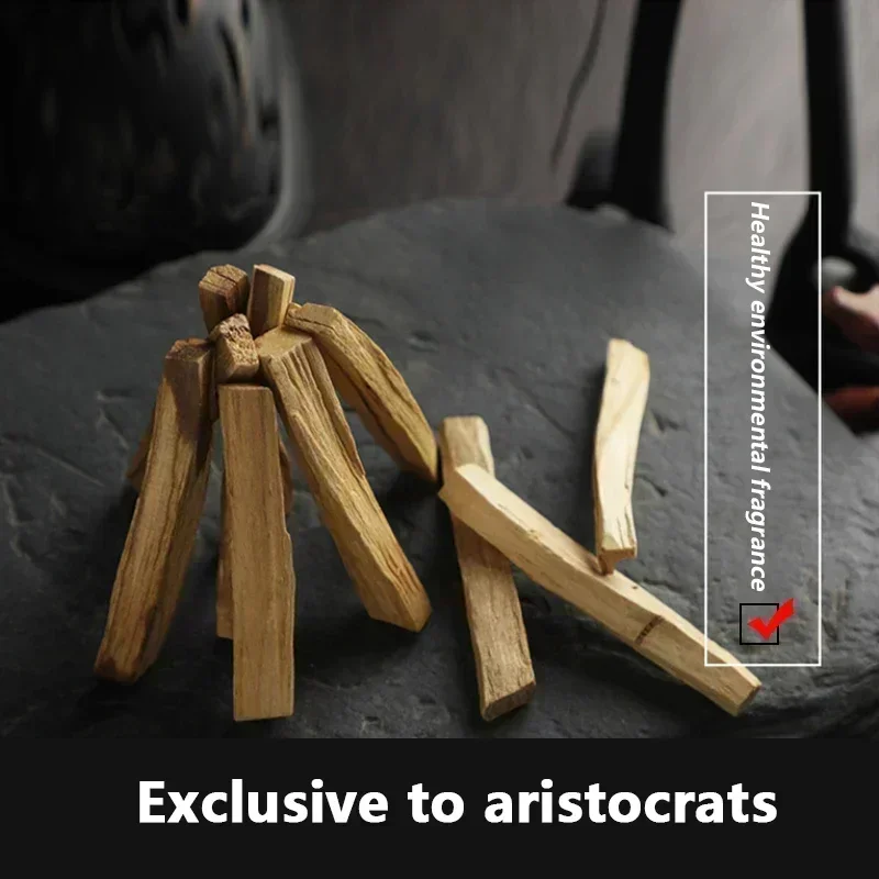 Gbbma Original Palo Santo Holy Wood Natural Sticks Incense High oil content The smell is sweet Indoor aromatherapy yoga Palo Santo Incense