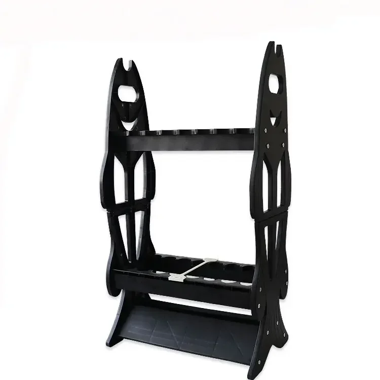 High Quality Plastic Rod Stand Portable PP Fishing Display Rod Rack Folding Marine Boat Fishing Support Holder