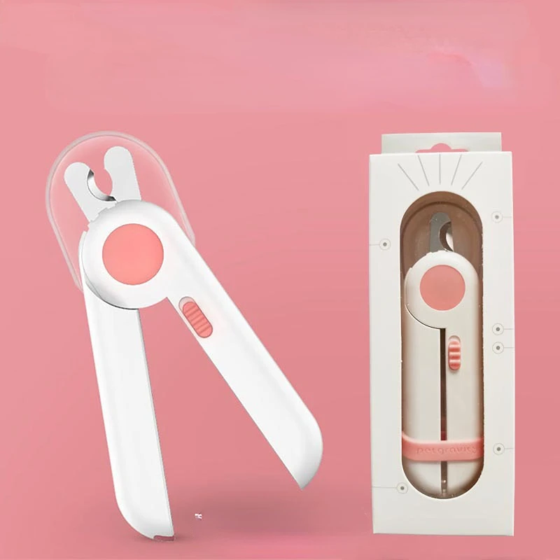 

Cat Nail Clippers Pet Supplies Cat Grooming LED Pet Products Cat Accessories Pet Grooming Animal Nail Clippers Pet Products