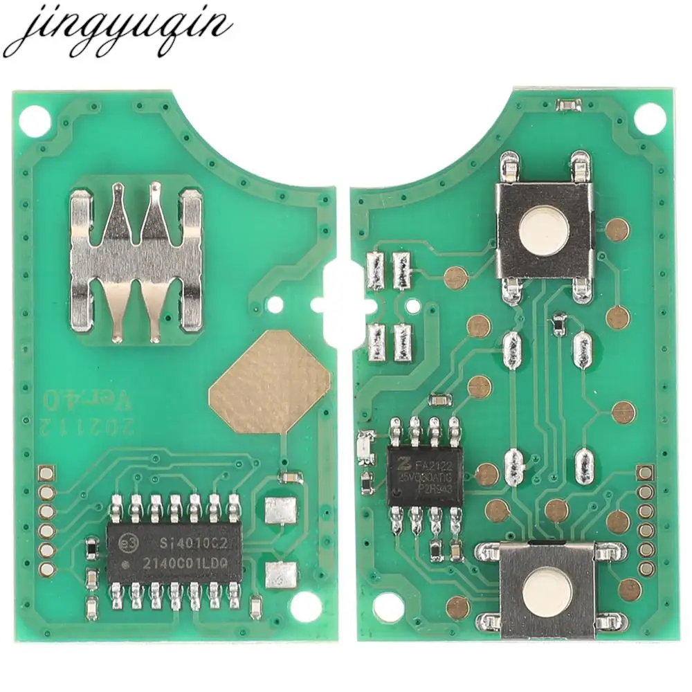 Jingyuqin Fernbedienung Schlüssel 315/434MHz ID48 Für Volkswagen