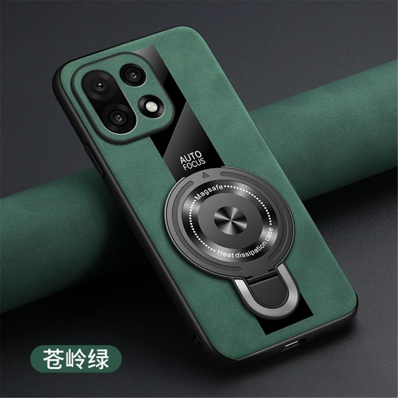 Für Oneplus 15 Drahtlose Lade Magnetische Ring Halter Fall Für Oneplus 15 1 + 15 Weichen Rahmen PU Leder Stoßfest abdeckung – Detail 10