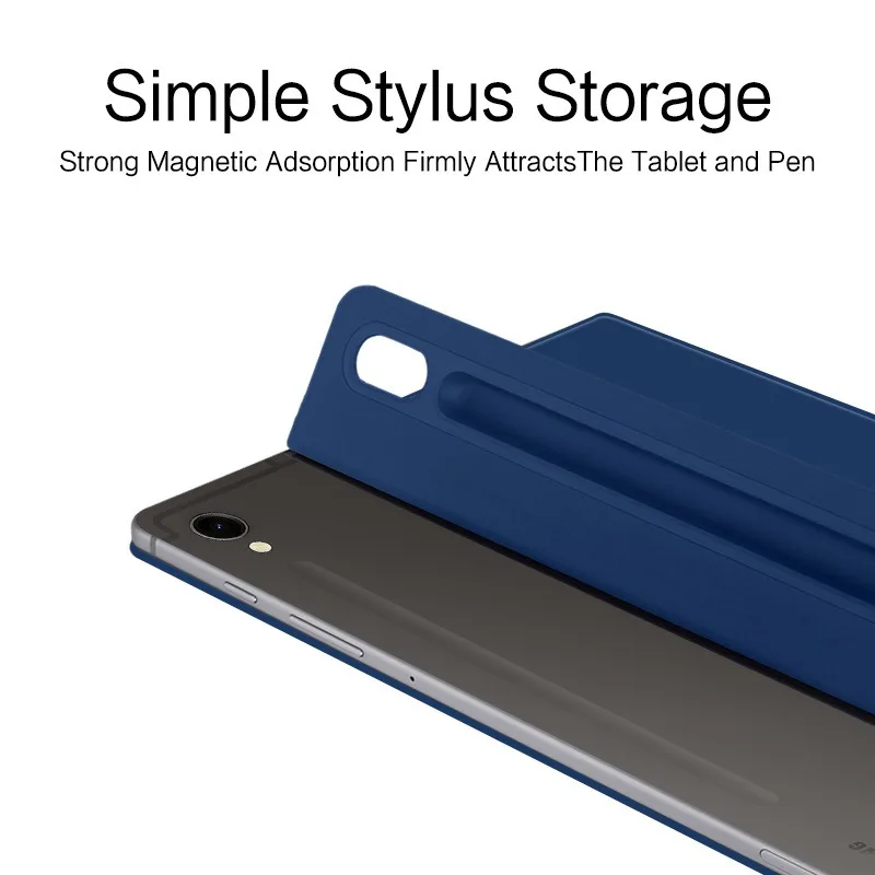 Premium Magnetic PU Folding Stand Tablet Case - Sleek and Versatile Cover