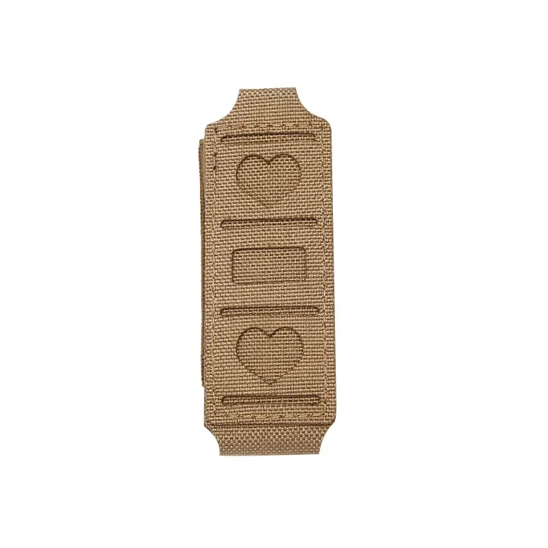 Tactical 9mm Molle Single Magazine Pouch Multi-tool Pouch Elastic Pistol Waist Belt Flashlight Holster Tool Holder