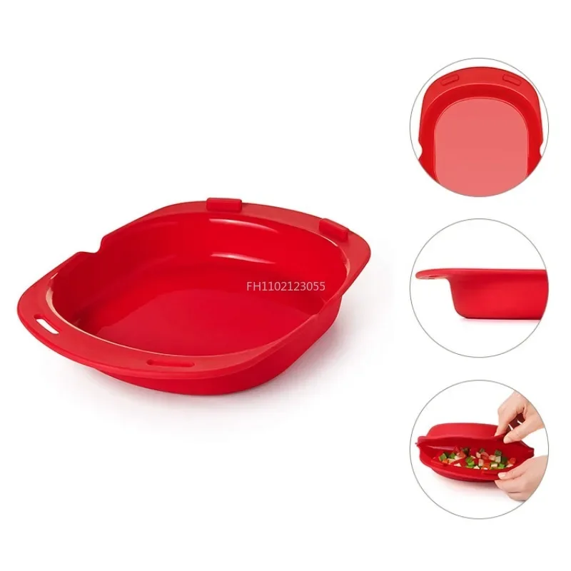 Microwave Oven Silicone Omelette Mold Kitchen Tool Egg Pancake Mold Cooking Accessories Quick Egg Maker for Egg Mcmuffins