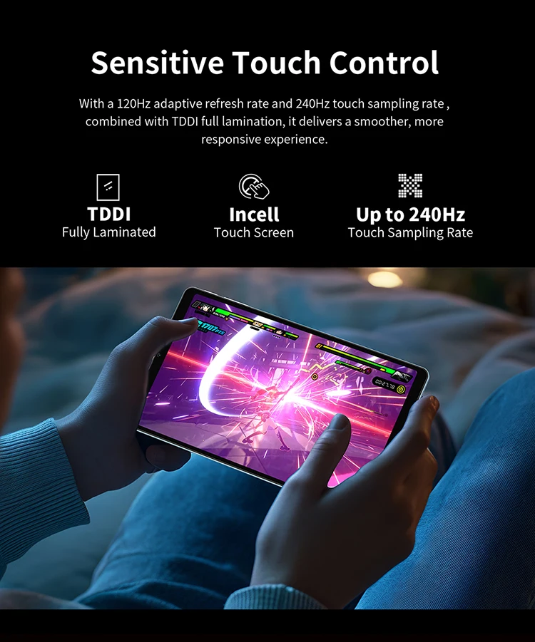 Teclast T50 Mini 8.7" Display 120Hz MTK Helio G99 8GB RAM (+12GB Virtual) 128GB ROM Android15 Tablets 4G Dual SIM Global Version