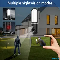 OKAM PRO уличный фонарь 2в1 камера HD 6MP Wi-Fi CCTV двойной объектив уличная камера водонепроницаемая PTZ-камера с отслеживанием движения ночного видения — изображение 3