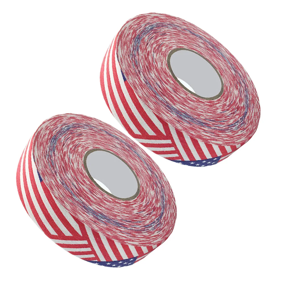2 Rolls Hockey Tape Portable Professional Supplies Wear-resistant Removable Sports Stickers Protector