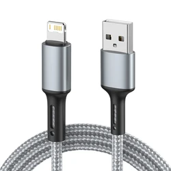 USB Type C to Lightning Fast Charge Cable with PD 27W Charger Cord - Available in 1M, 2M, and 3M Lengths - 0.25m (Silver USB TO L)