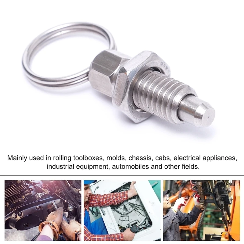 

M6s Type Pin with Knurled Handle for Rolling Toolboxes Box Accessories