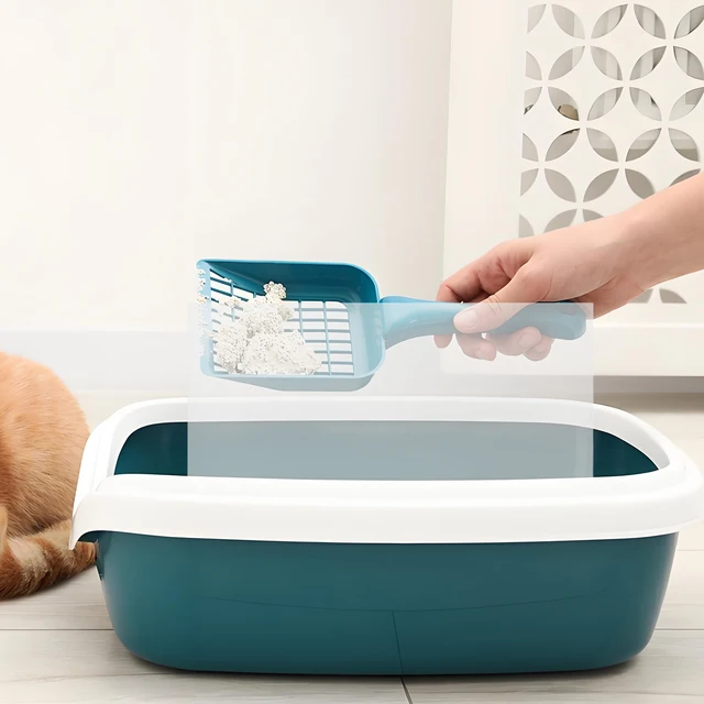 3Pcs Cat Litter Box Splash Guards Durable Pee Shields Easy Clean Cover for Open Top Litter Pan Plastic Pee Shields 3Pcs Cat Litter Box Splash Guards Durable Pee Shields Easy Clean Cover for Open Top Litter Pan Plastic Pee Shields
