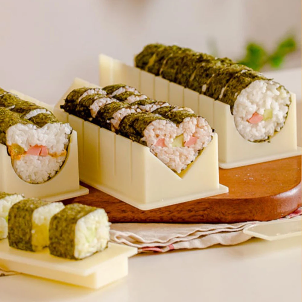 Sushi Maker Roller Roll Mold Sushi Roller Bazooka Rice Meat Vegetables DIY  Sushi Making Machine Kitchen Sushi Tools