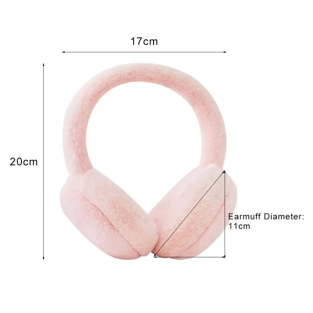 Soft Ear Cover Outdoor Ear Warmer Foldable Plush Earmuffs Winter Ear-Muffs Cold Protection Earflaps warm earmuffs