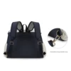 Mommy bag, single shouldermultifunctional. Mommy bag, detachable straps, large capacity 3