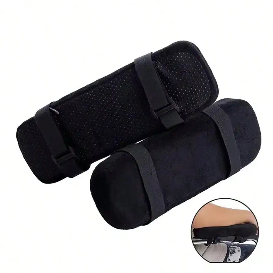 1/2PC office chair parts armrest cushion memory foam armrest sleeve cushion comfortable elbow pillow for home office chair 3