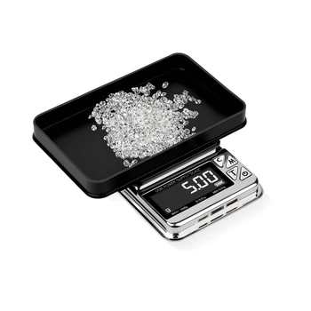 미니 디지털 포켓 저울, 정밀 0.01g, USB C 타입 전원, LCD 스테인레스 전자 쥬얼리 골드 카운트, 데일리 밸런스 그램 저울
