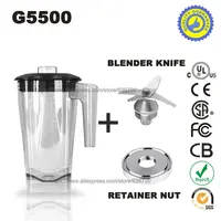Conteneur Compatible G2001 G5200 G1100 G5500 G7700 G7000 avec récipient de mélangeur à lame et couvercle, accessoires de mélangeur professionnels 3