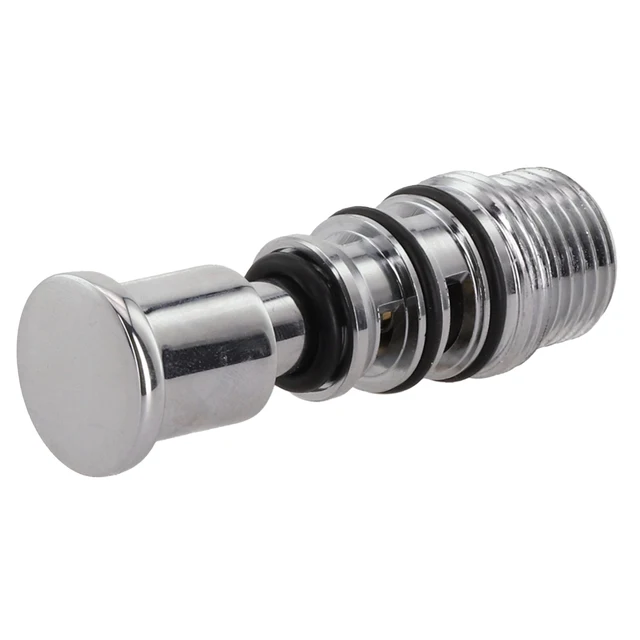 Shower Switch Valve Spring-Loaded Pull-up Water Diverter Surface-Mounted Exposed Triple Bathtub Faucet Water Core 4