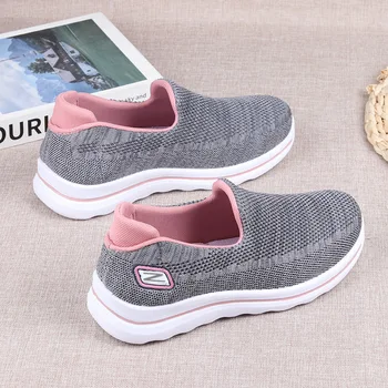 Women's Shoes 2025 Casual Sneakers Breathable Chunky Sole Free Shipping Summer Women's Shoes 1