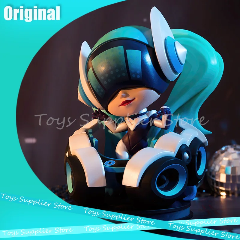 

Official Authentic League Of Legends Anime Game Figure Dj Sona Music Base Periphery Collection Decoration Toys For Kids Gifts